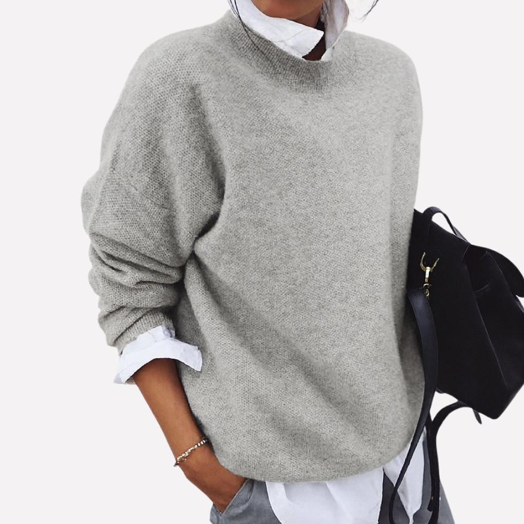 Damebluse – Klassisk strikket
