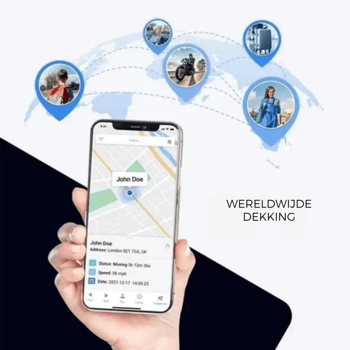3x Mini GPS-spårare - Lokaliserare för bil och nycklar