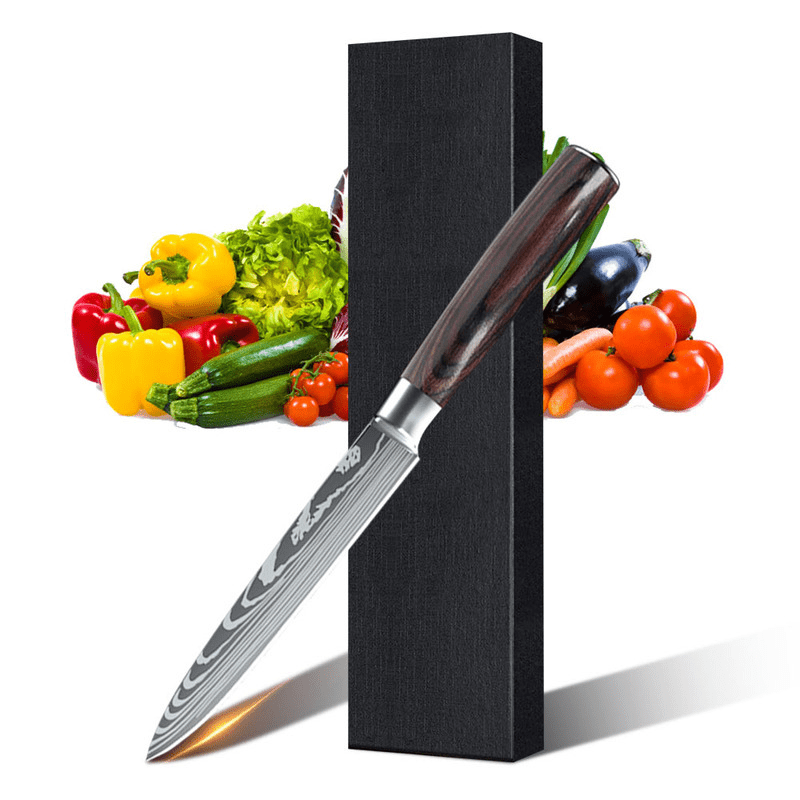 Set med kockknivar i professionell kvalitet och elegant design