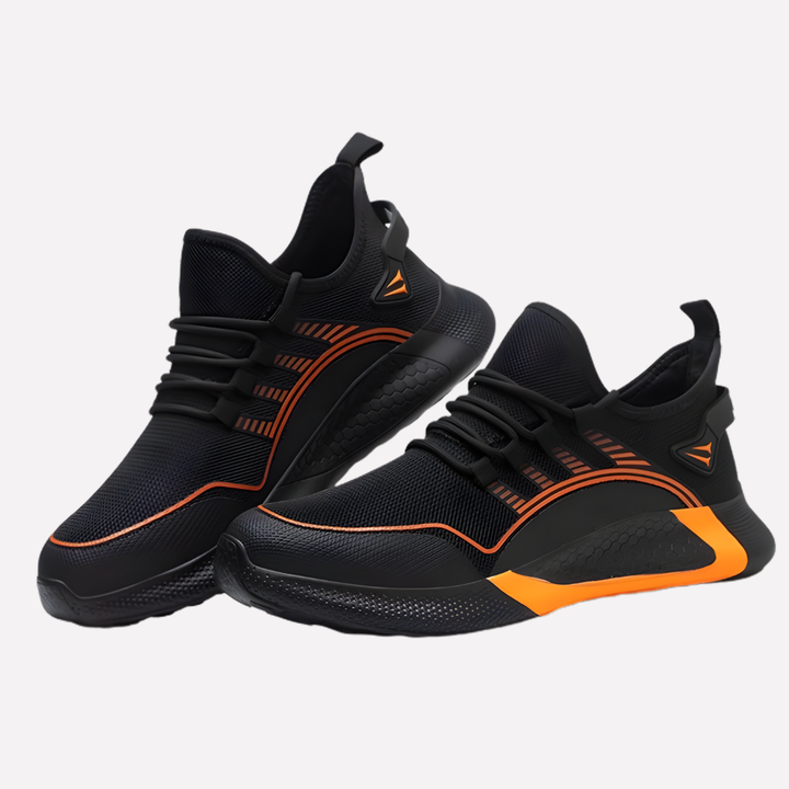 Herr säkerhetssneakers med luftflödesdesign