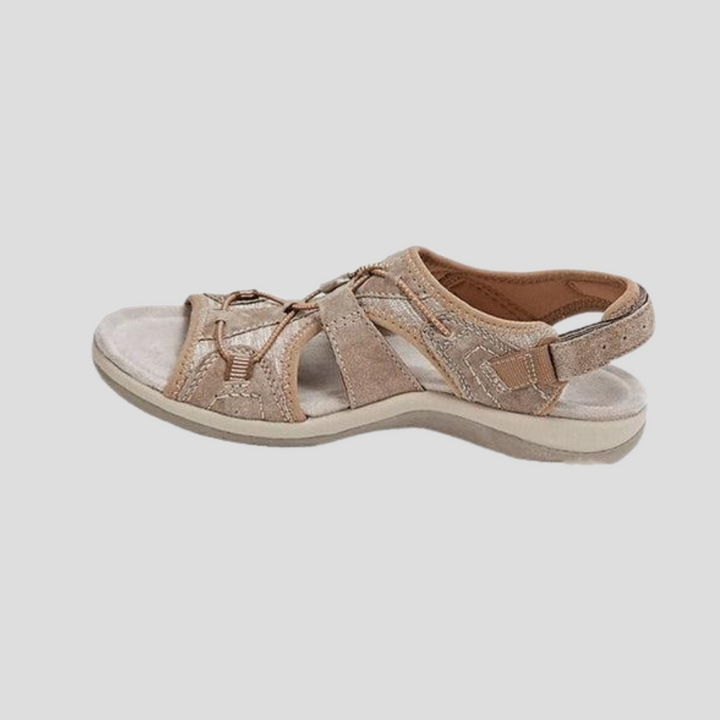 Damsandaler med remmar