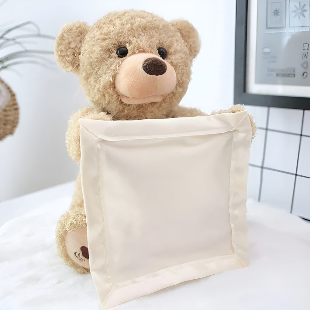 Peek A Boo Teddy Interdraft mjukisdjur