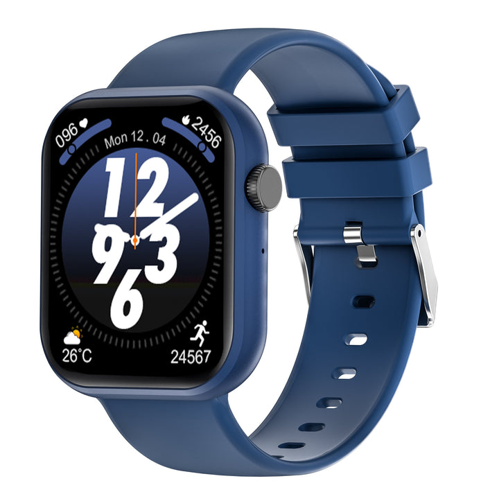 Vattentät smartwatch med blodtrycksmätare, syremättnadsmätare och sömnövervakning