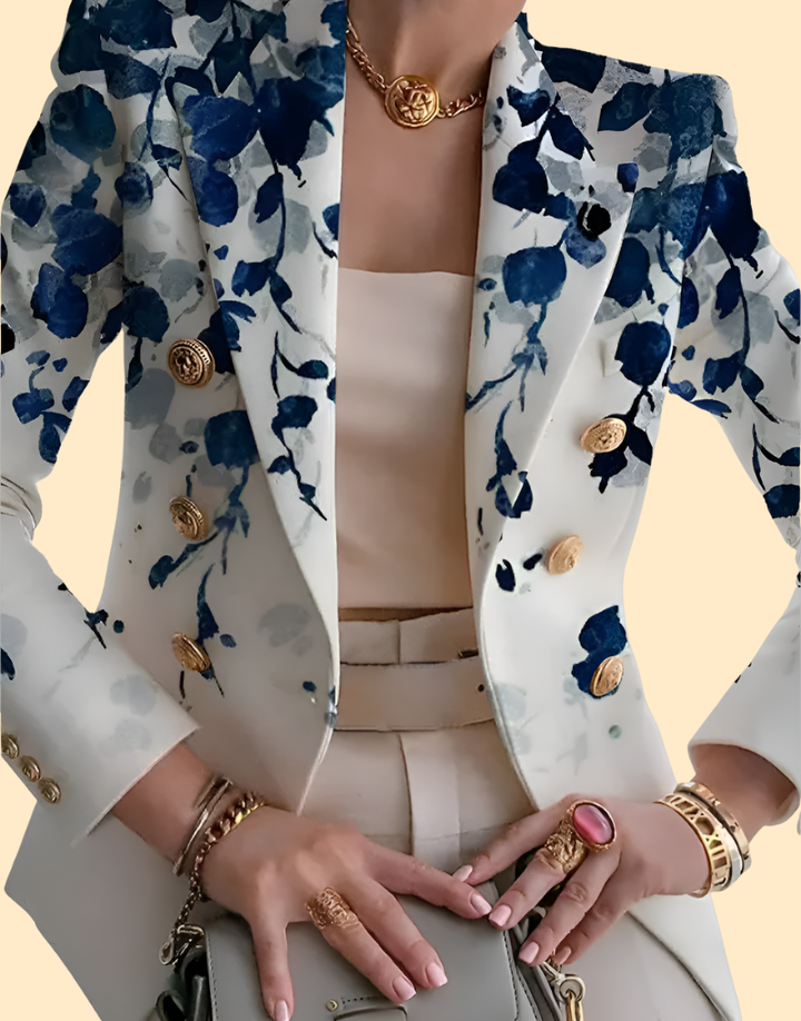 Elegant afslappet blazer til kvinder