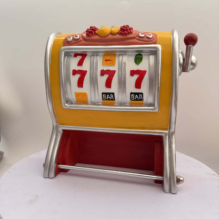 Jackpot toalettpappershållare – Design av spelautomat & väggmonterad