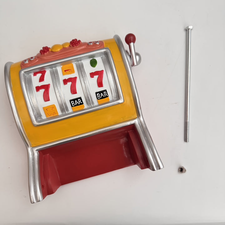 Jackpot toalettpappershållare – Design av spelautomat & väggmonterad