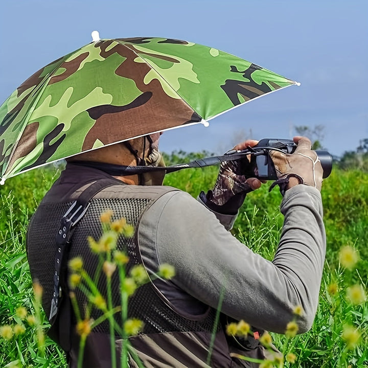 SunShade paraplyhatt – lätt, UV-skyddande och handfri
