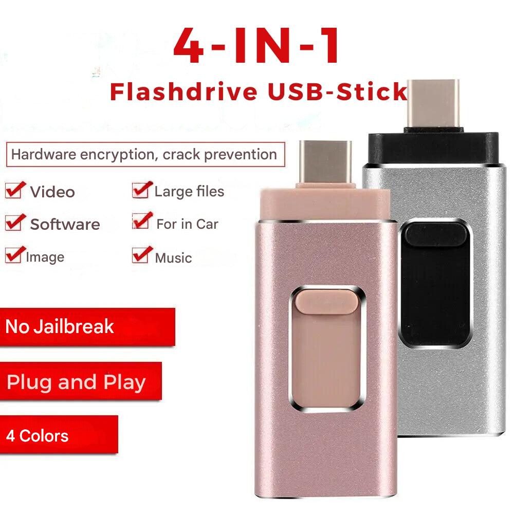 USB-minne 4-i-1 för alla enheter - DataFlex
