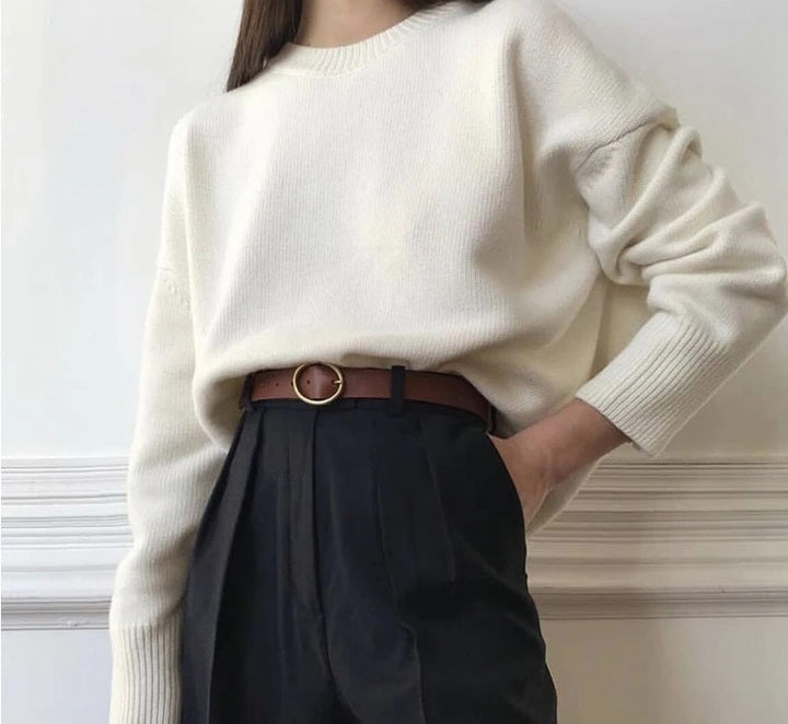 Anna Cashmere Bliss tröja | Mjuk & skön