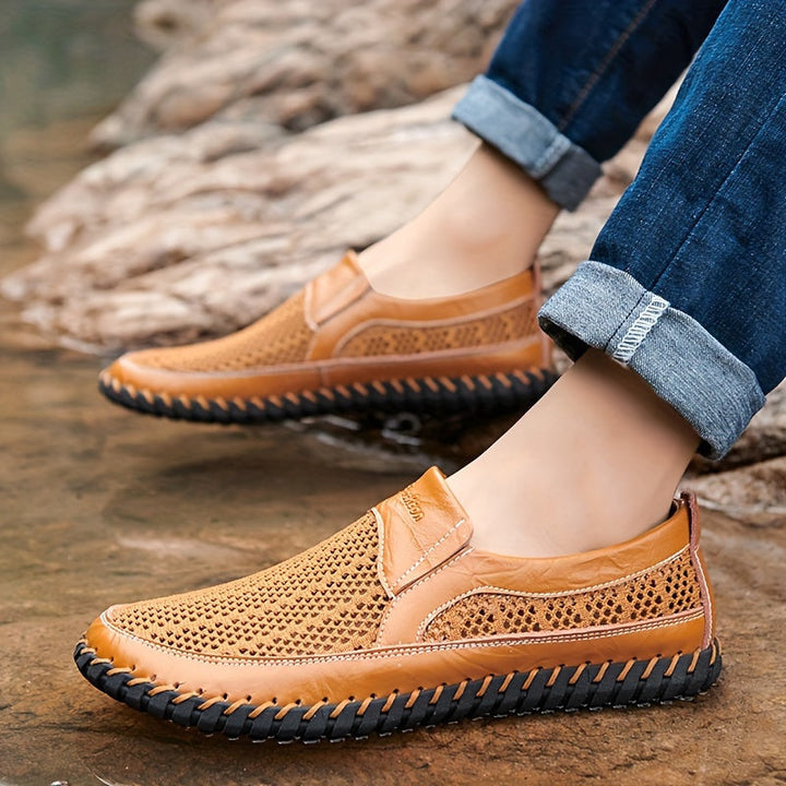 Lätta sandaler för herr – Andningsbara, Bekväma och Halkfria