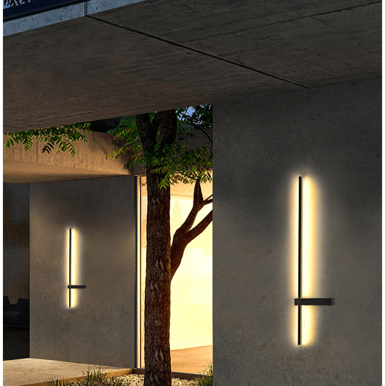 Modern LED-utomhusvägglampa