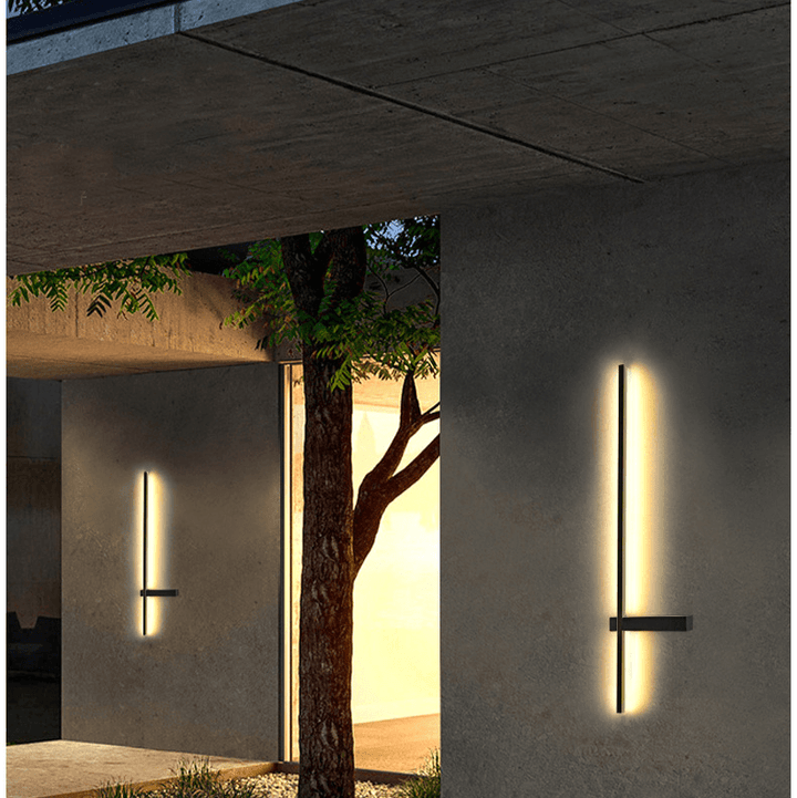 Modern LED-utomhusvägglampa