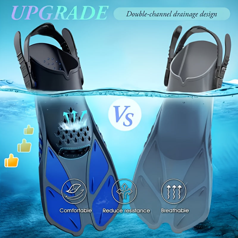 AquaFlex snorkelfenor – Idealiska för simning och snorkling