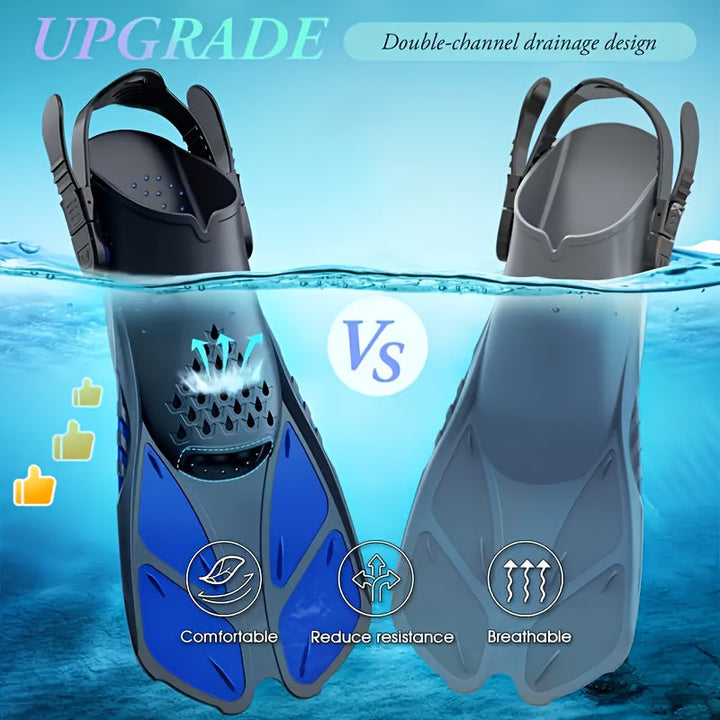 AquaFlex snorkelfenor – Idealiska för simning och snorkling