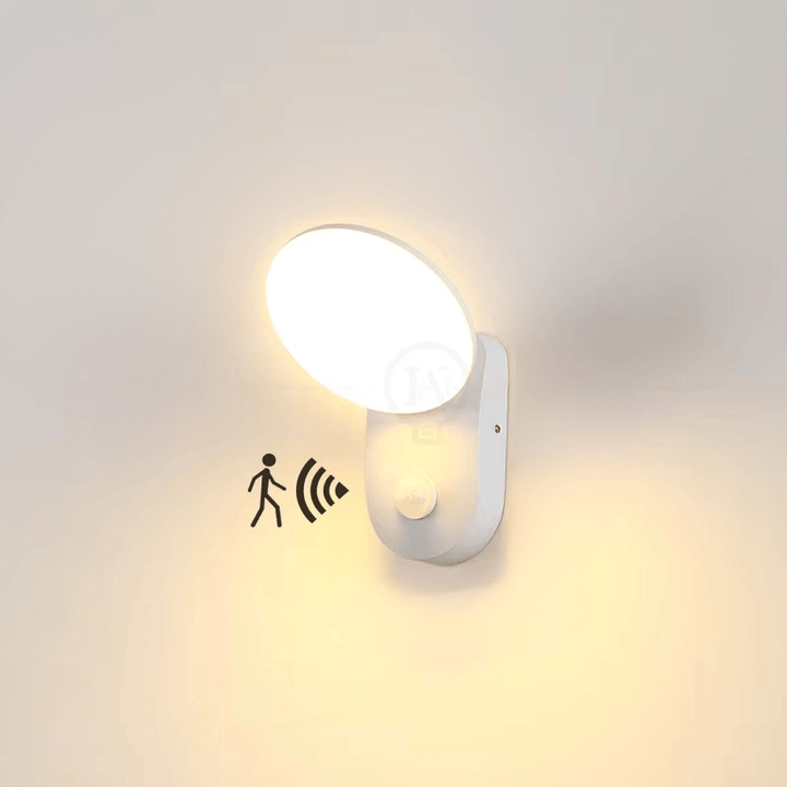 Smart LED-vägglampa med rörelsesensor