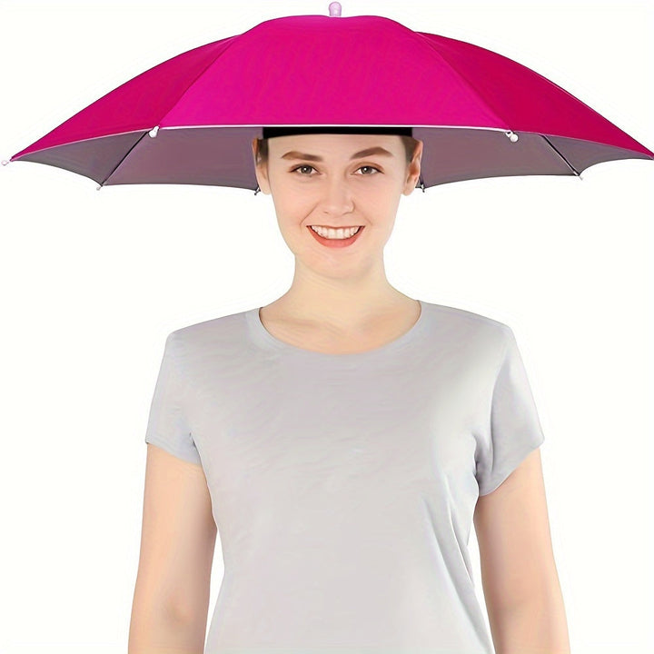 SunShade paraplyhatt – lätt, UV-skyddande och handfri