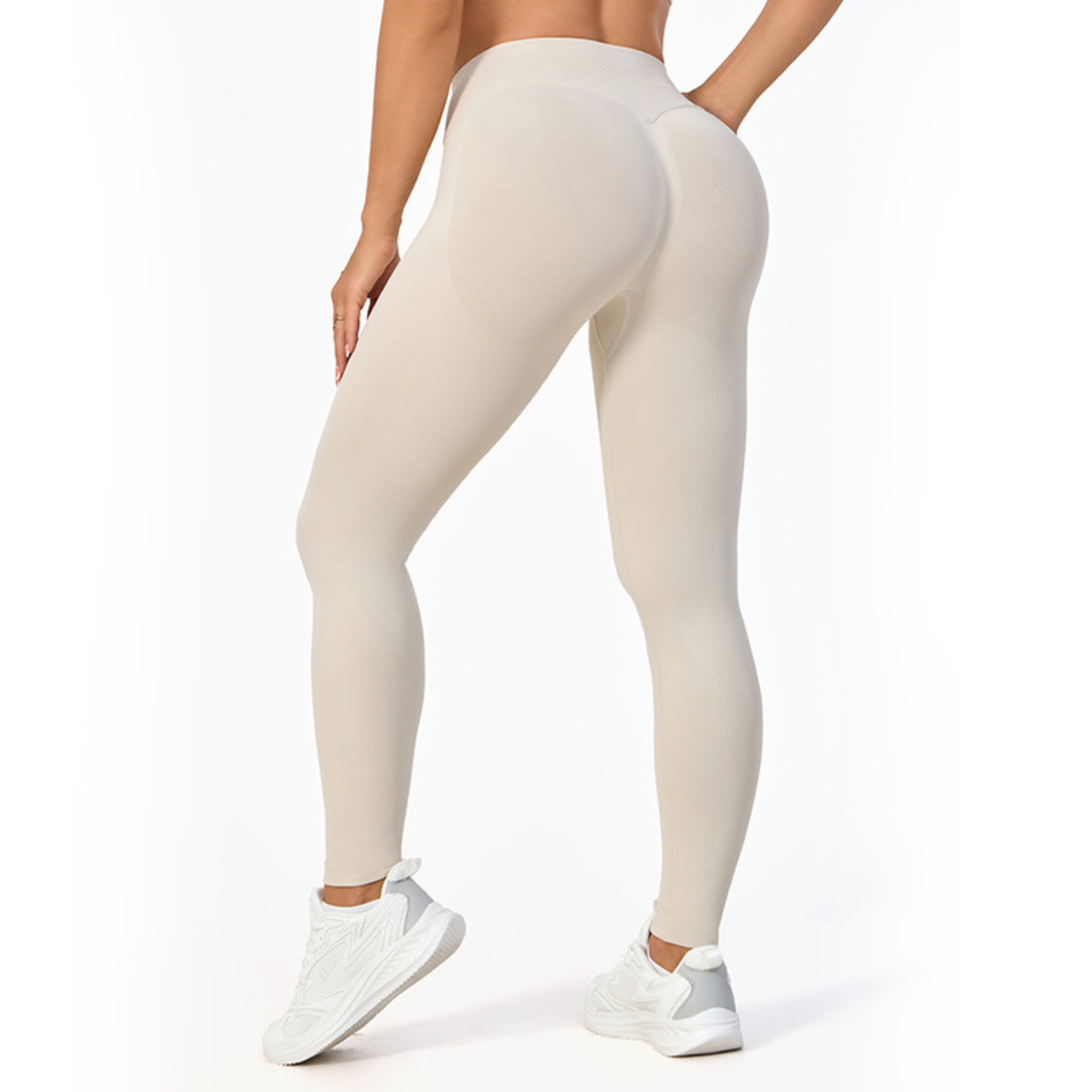 Dams Yogabyxor med Hög Midja
