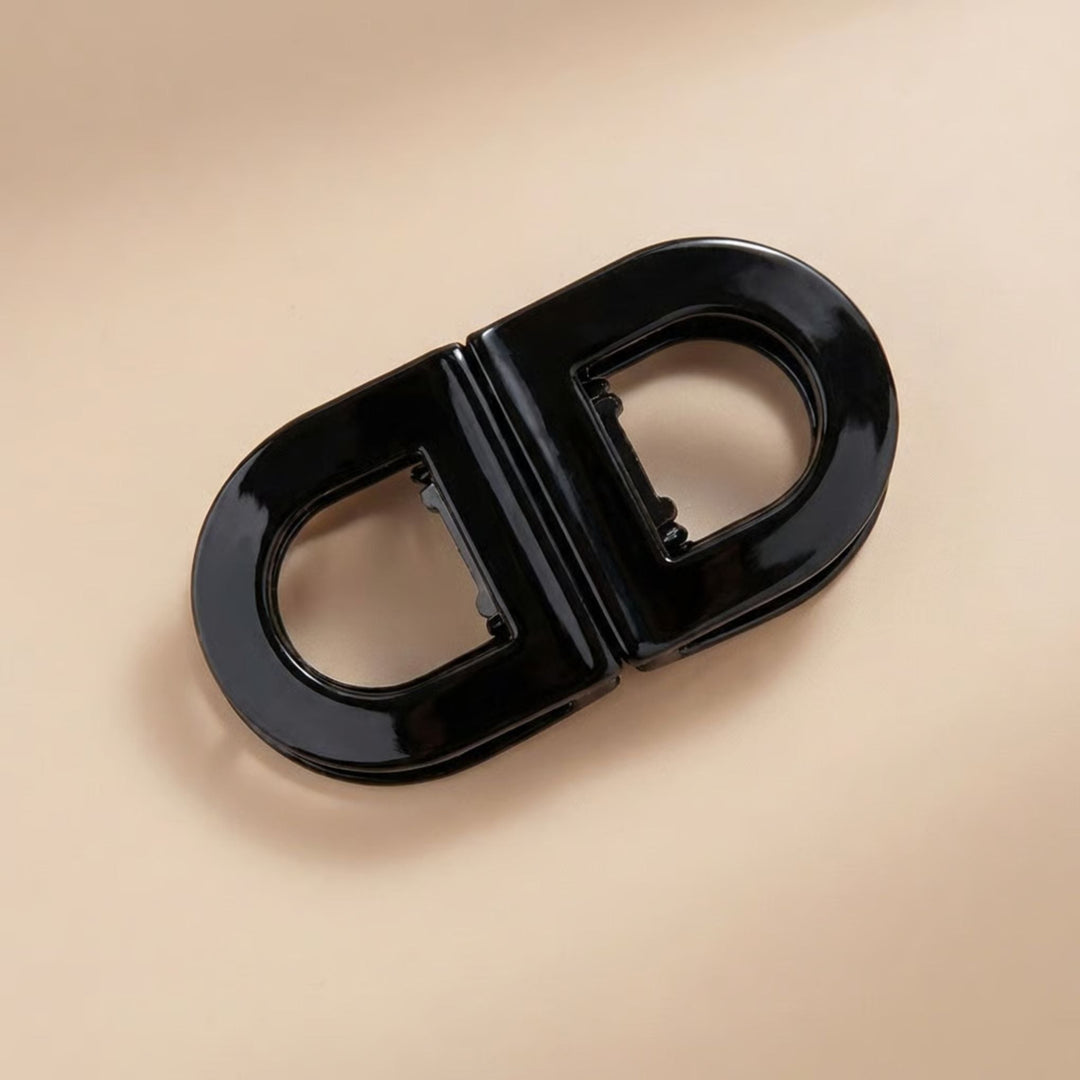 Magnetisk hårspänne med platt grepp – bekvämt, bulefritt fäste