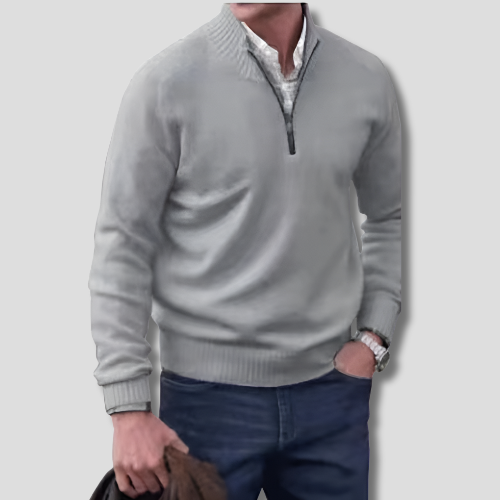 Herresweater med lynlås – Smart lag-på-lag-valg