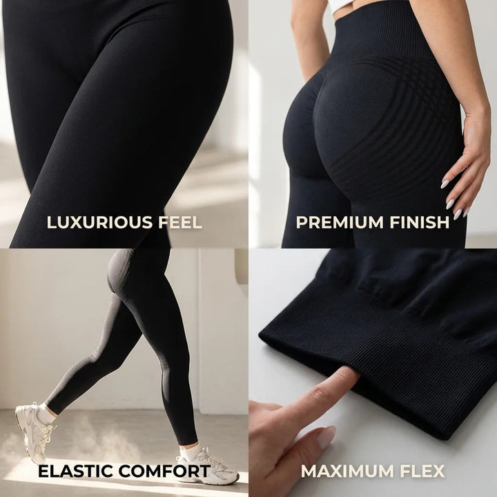Curvay 3D Sculpt-leggings - cellulitslätande kompression