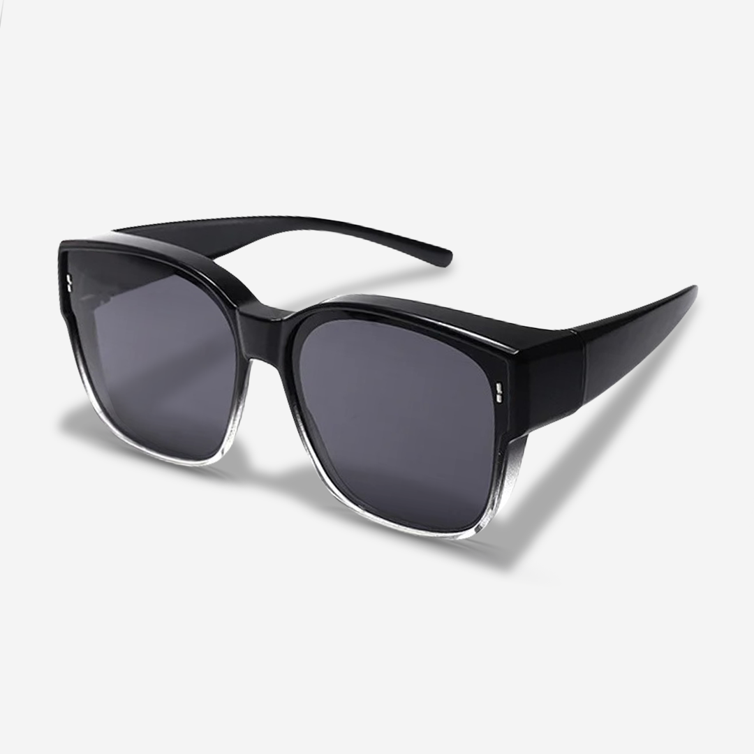 ClipShades | Eleganta överdragssolglasögon för glasögonbärare