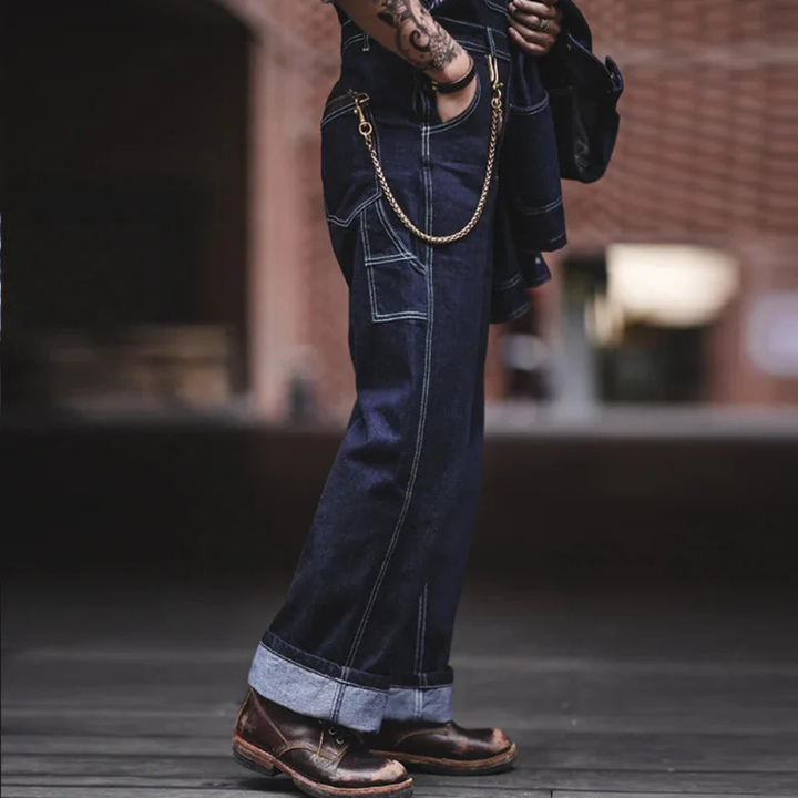 Indigo Denim Overaller