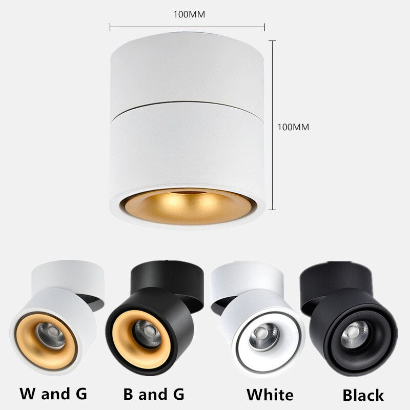LED-taklampa - 7 W, 12 W, 15 W