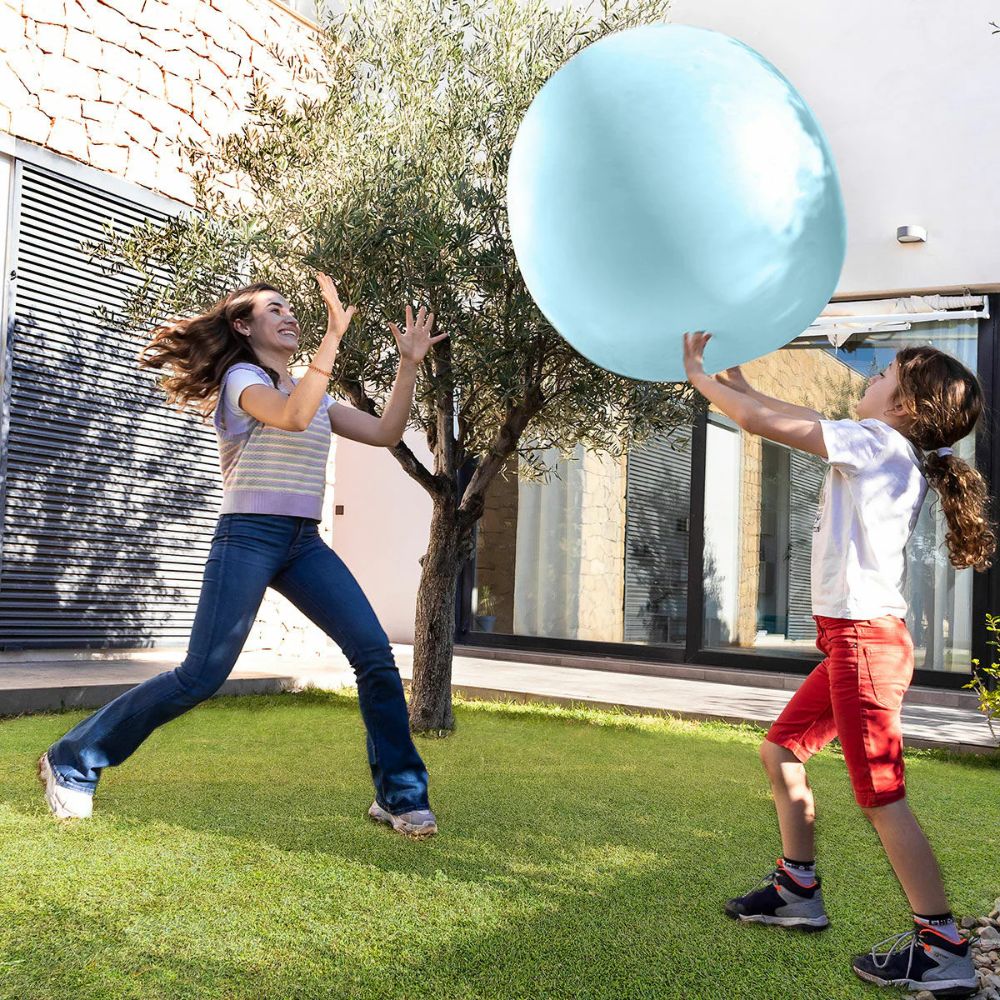 Jättestor hoppboll – studsäkert utomhusnöje (ballongboll)