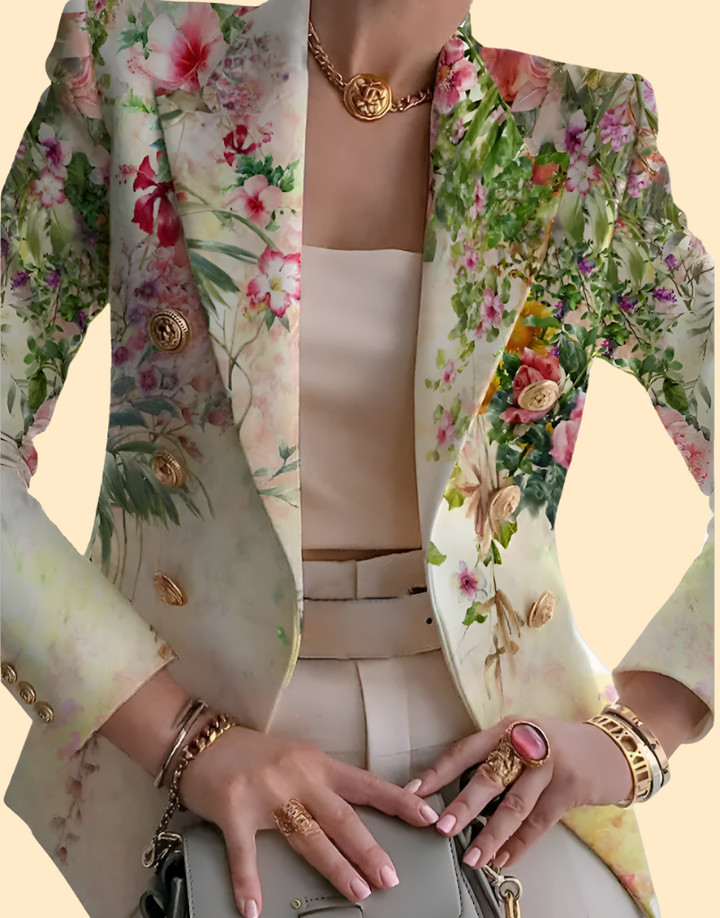 Elegant afslappet blazer til kvinder