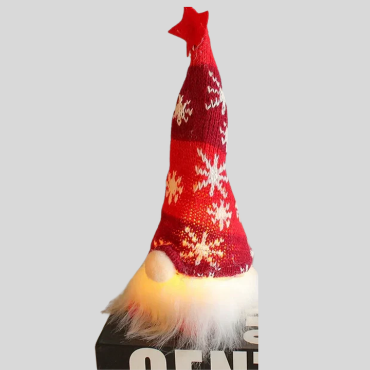 LED ansigtsløse dukke-gnompynt