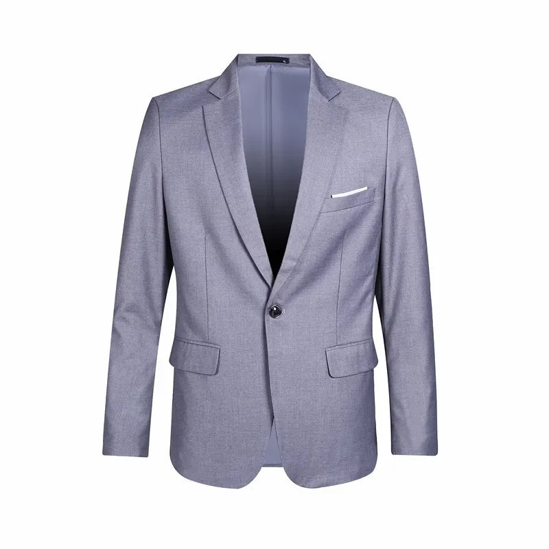 Pen slim fit blazer for menn