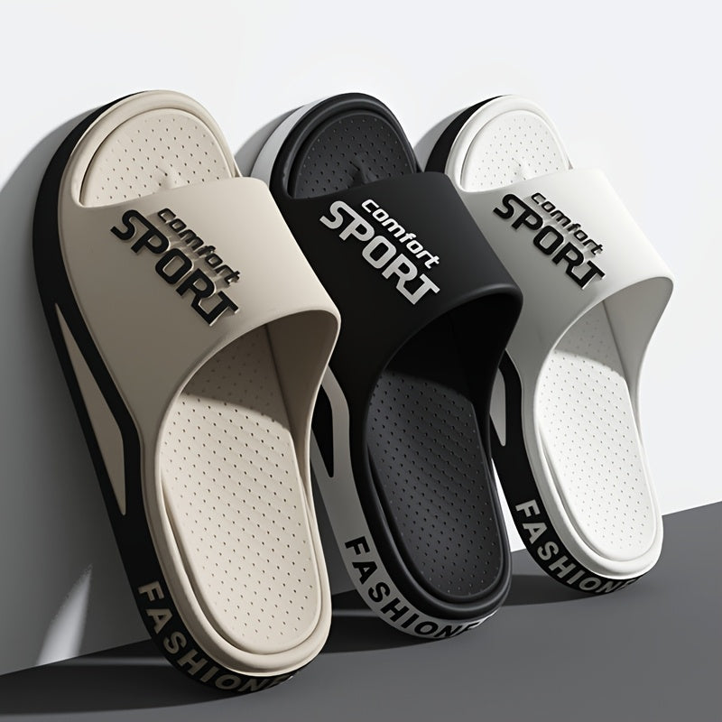 Lätta unisex sportsandaler – vadderad slip-on-design