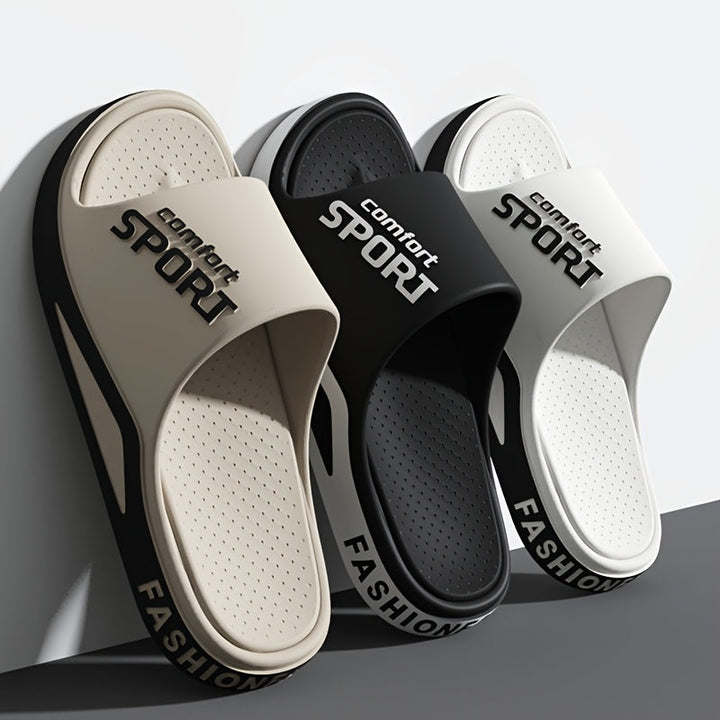 Lätta unisex sportsandaler – vadderad slip-on-design