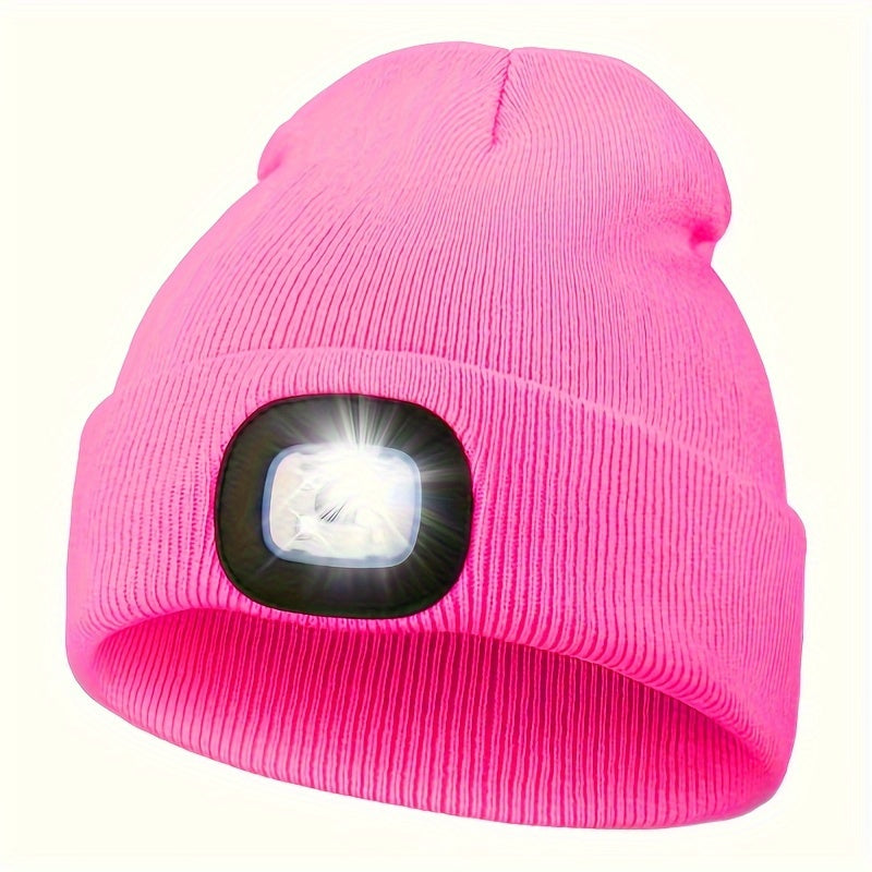 Unisex Keps med LED-lampa – Bekväm Belysning för Kvällspromenader