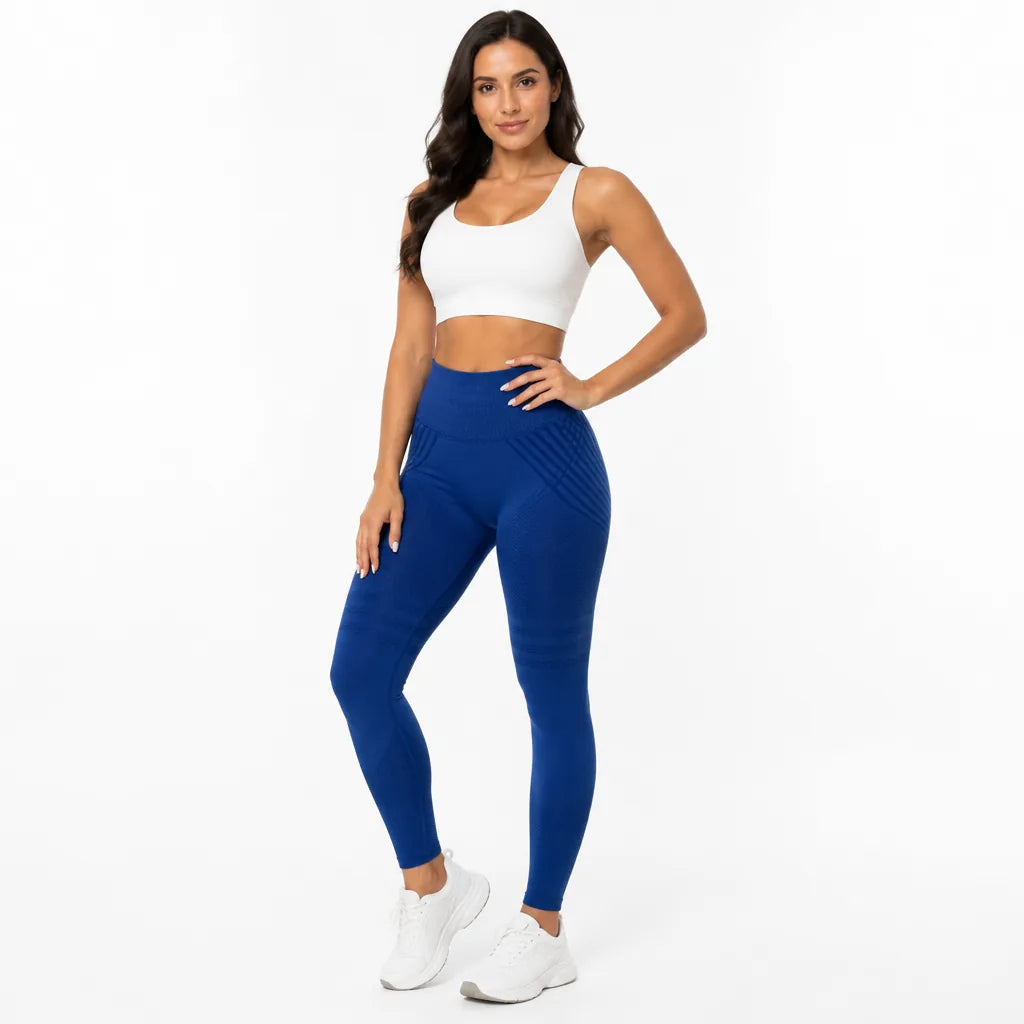 Curvay 3D Sculpt-leggings - cellulitslätande kompression