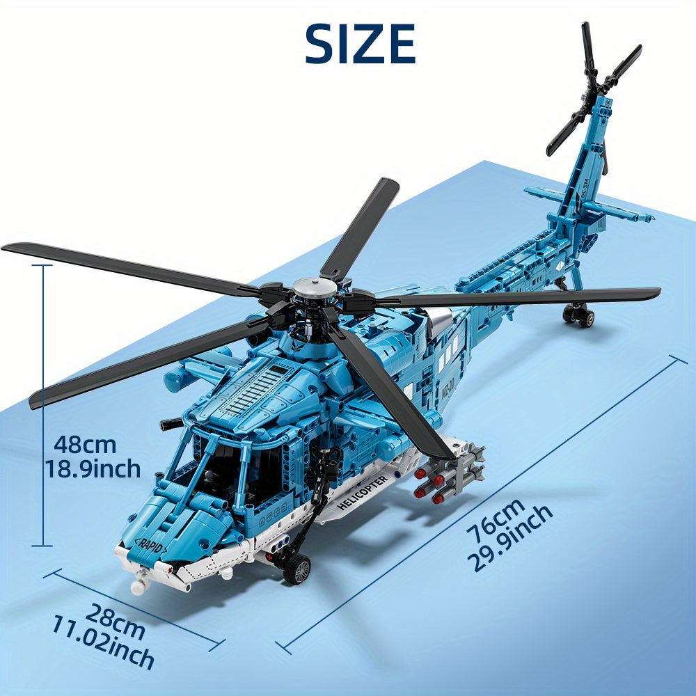 Detaljerat helikopterbyggset – Tekniskt och realistiskt