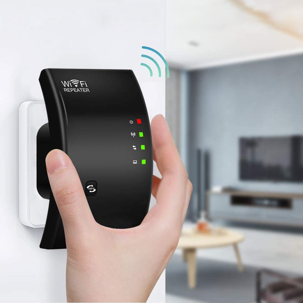Trådlös WiFi-signalrepeater för förbättrad uppkoppling