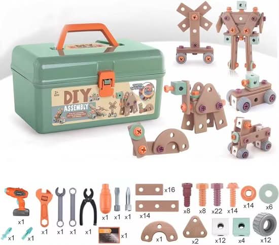 BUILDMASTER – verktygsset för kreativa barn från 3 år