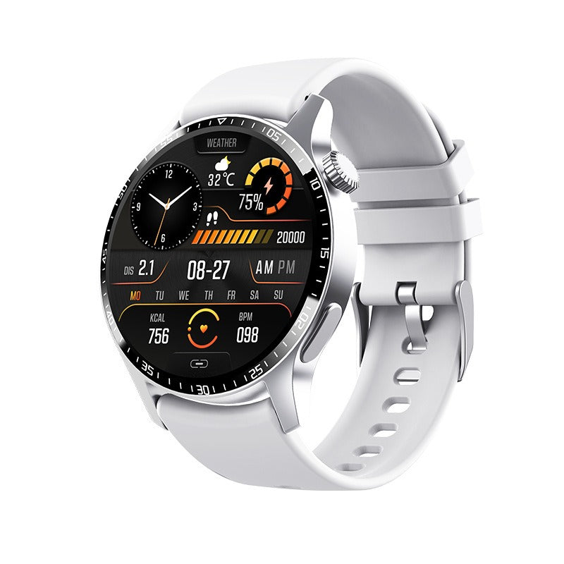 Vattentät smartwatch med blodtrycksmätare, syremättnadsmätare och sömnövervakning