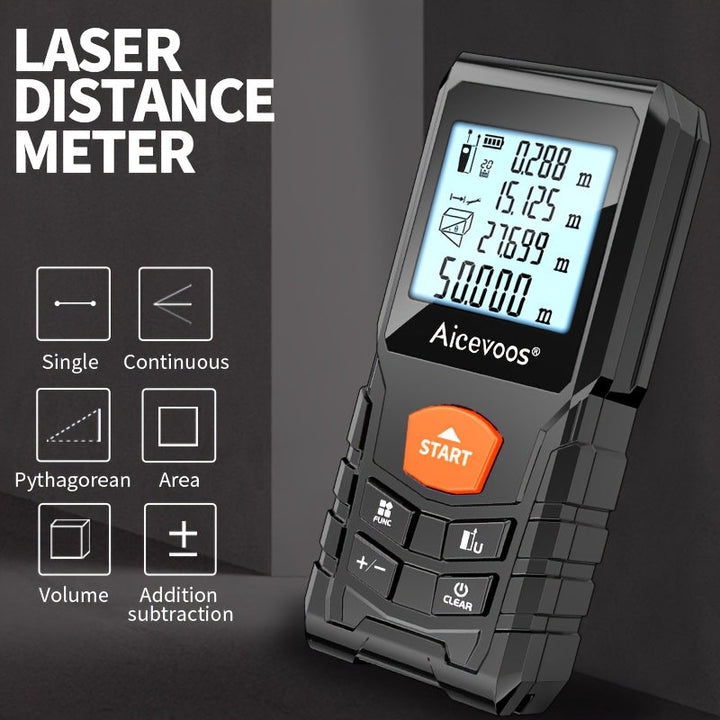 Kompakt lasermätare – Precist och robust mätverktyg