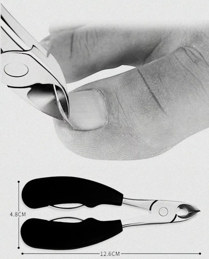 Nagelklippare för äldre, vass, ergonomisk och idealisk för tjocka naglar