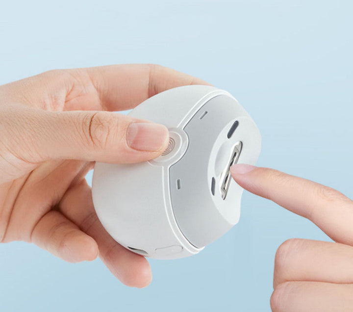 Helautomatisk nagelklippare och nagelfil