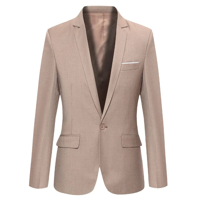 Pen slim fit blazer for menn