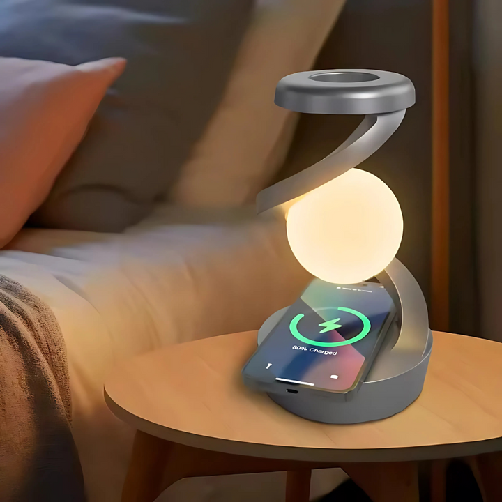 Modern varm ljus accent spiral skrivbordslampa