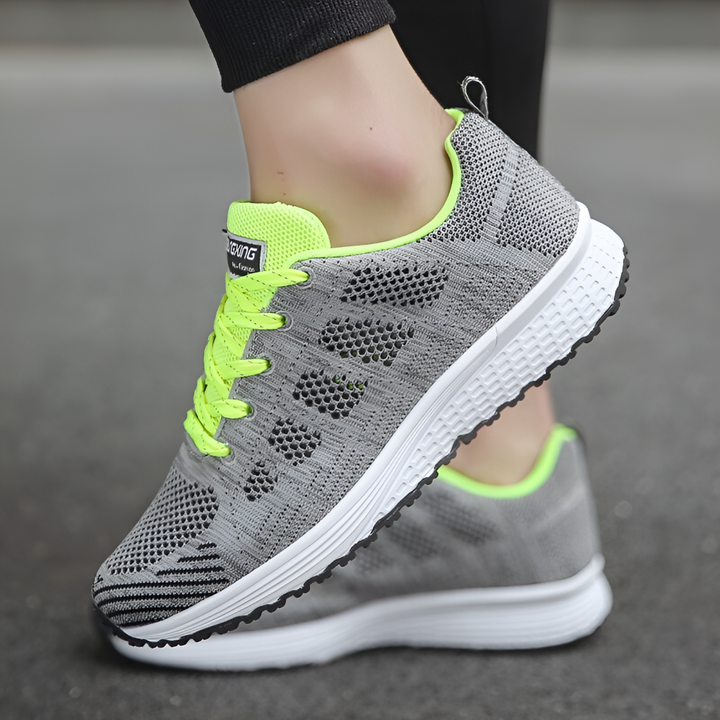 Ergonomiske casual sneakers for kvinner – Lette og støttende