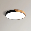 Delos Skandi taklampa i trä | Naturlig LED-designbelysning