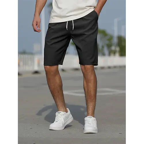 Sommarshorts med hög midja för män