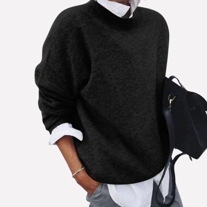 Damebluse – Klassisk strikket
