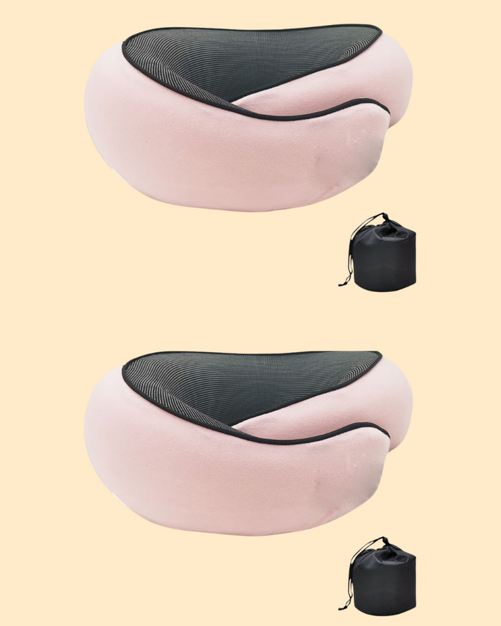 Ergonomiska nackkuddar i memoryskum för resor