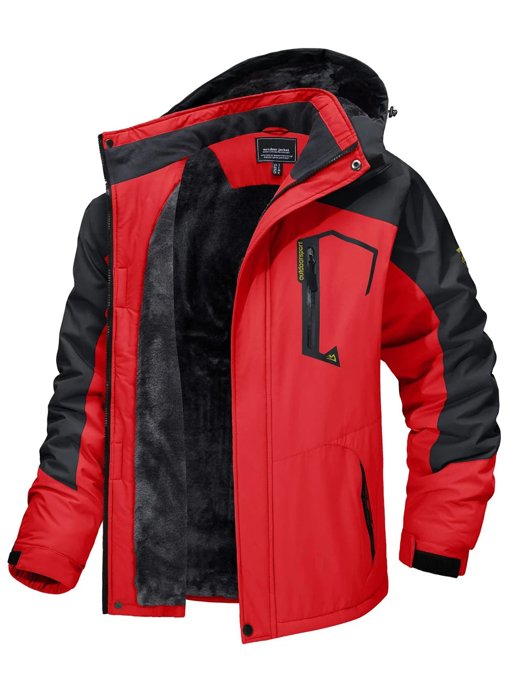 Laurens Summit Parka | Fleecefodrad jacka med huva
